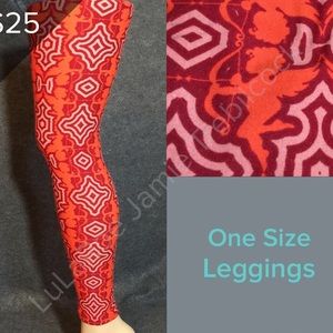 LuLaRoe one size os valentines leggings